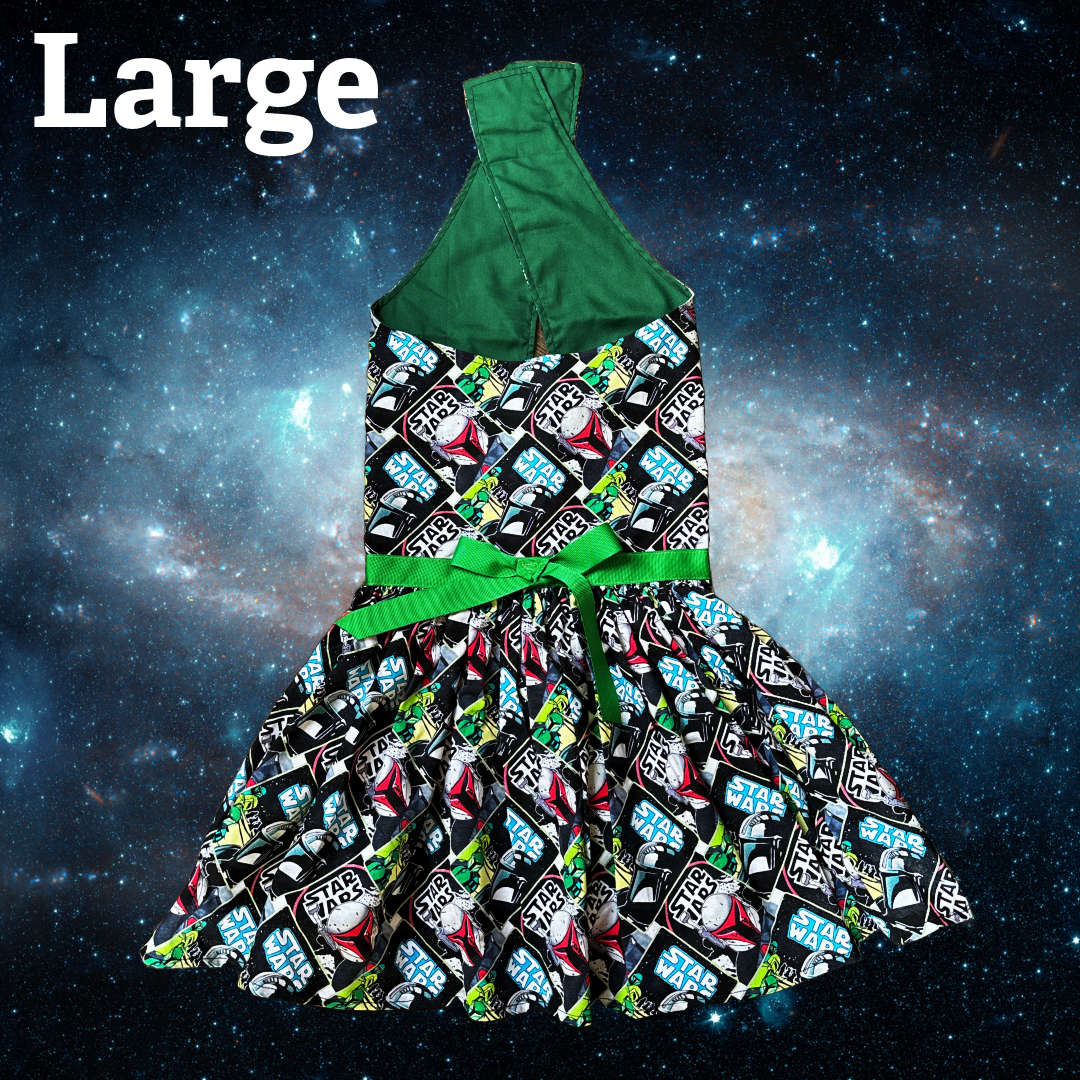 Sci-Fi and Chill - Dog Dress - LARGE