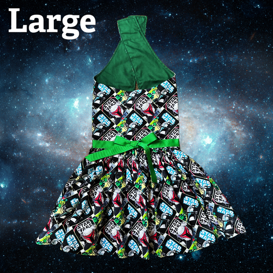 Sci-Fi and Chill - Dog Dress - LARGE