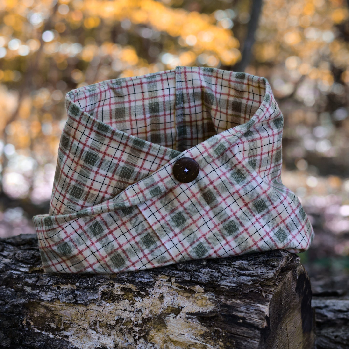 Grasslands - Flannel Minimalist Wrap - Canine Compass Co