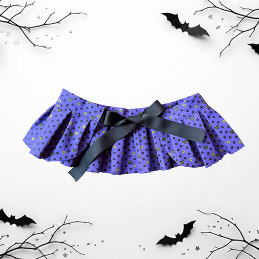 Black Cat Polka Dots - Ruffledana