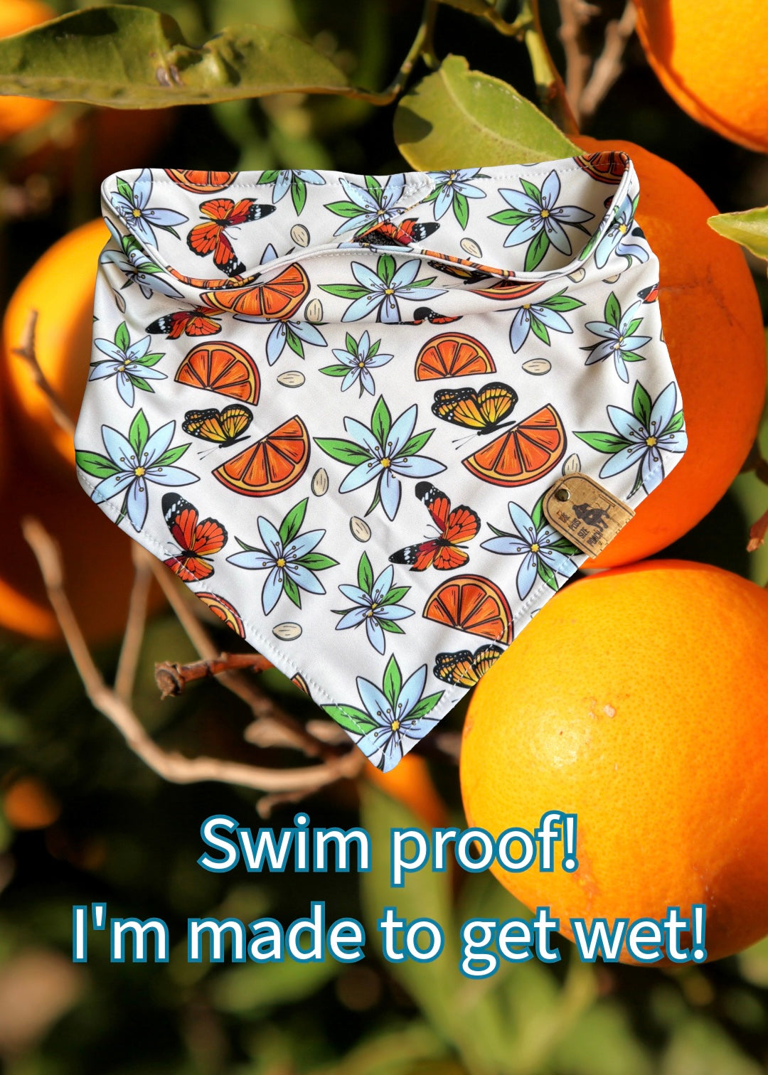 Orange Blossom - Swim Proof Bandana