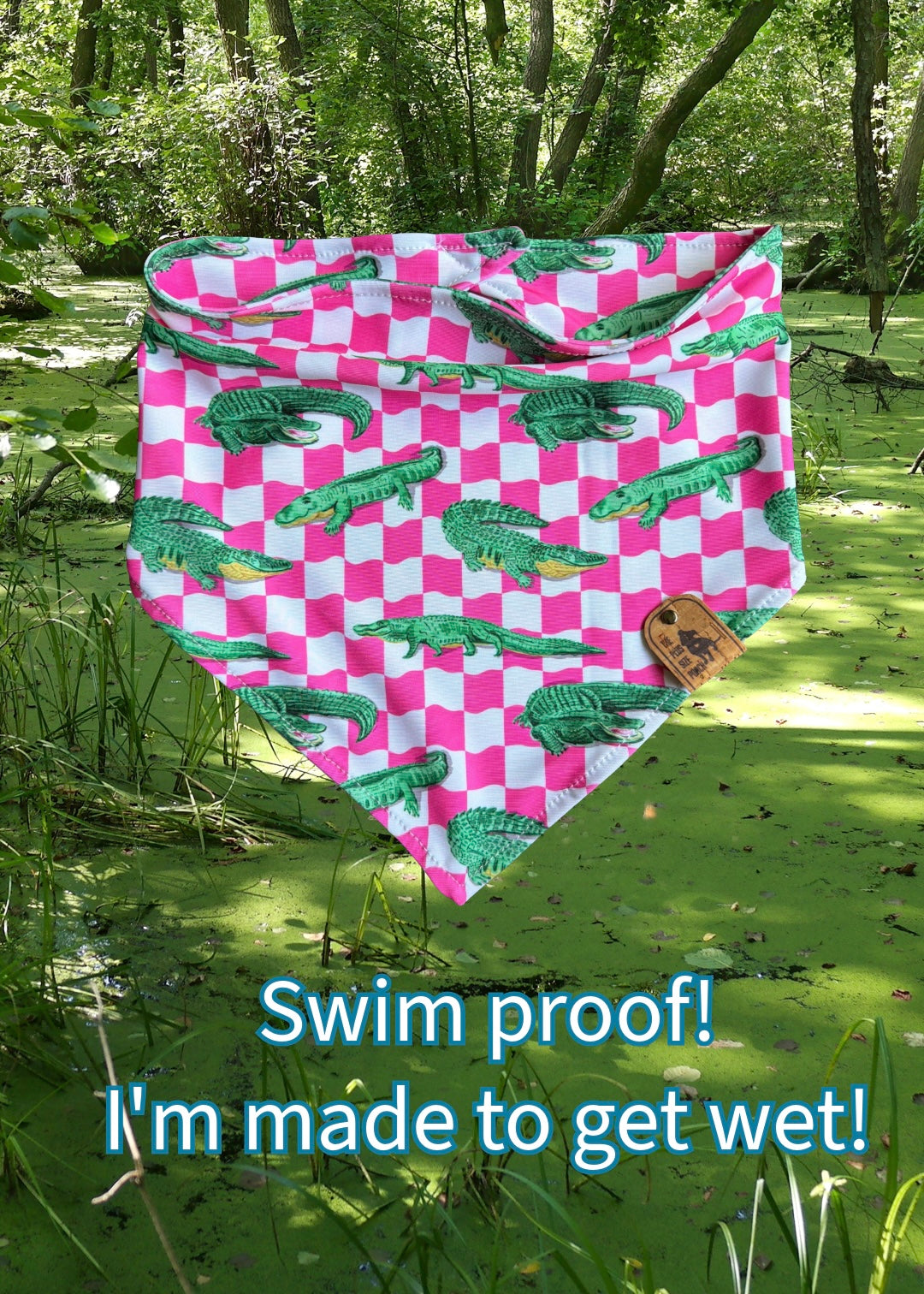 Swamp puppies - Swim Proof Bandana