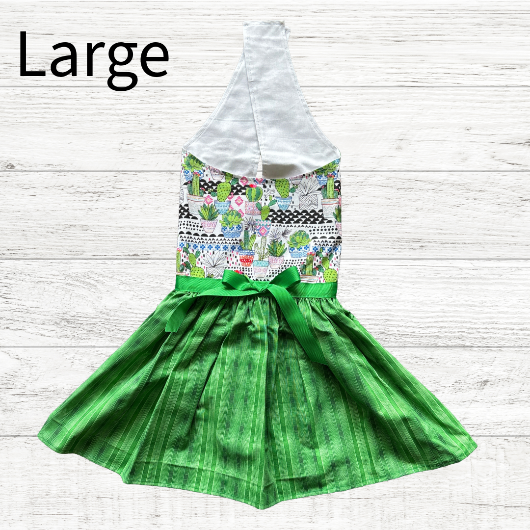 Succulent - Dog Dress - LARGE