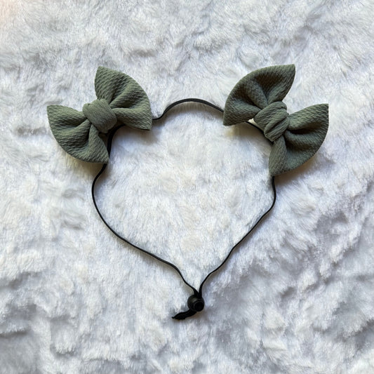 Sage-  Double Bow