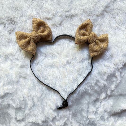 Golden Sweater Weather -  Double Bow