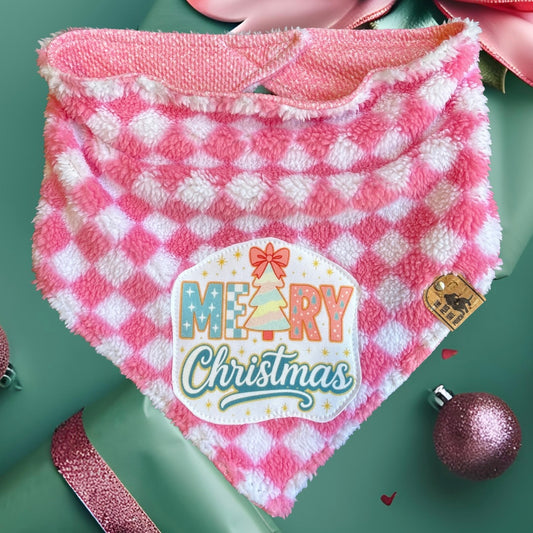 Retro Christmas - Christmas Collection - Reversible Dog Bandana