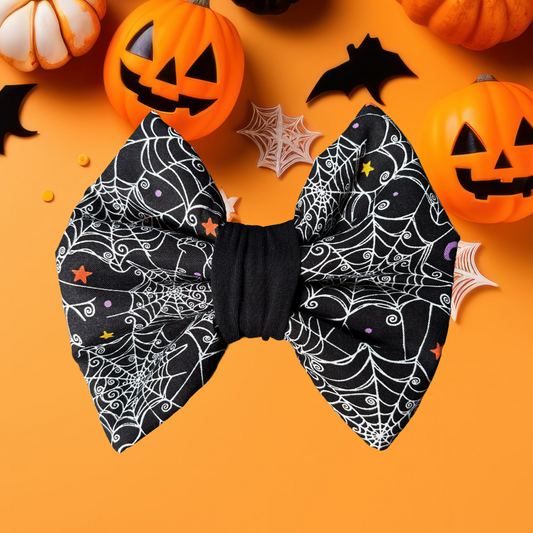 Web of fun - Chunky Bow Tie