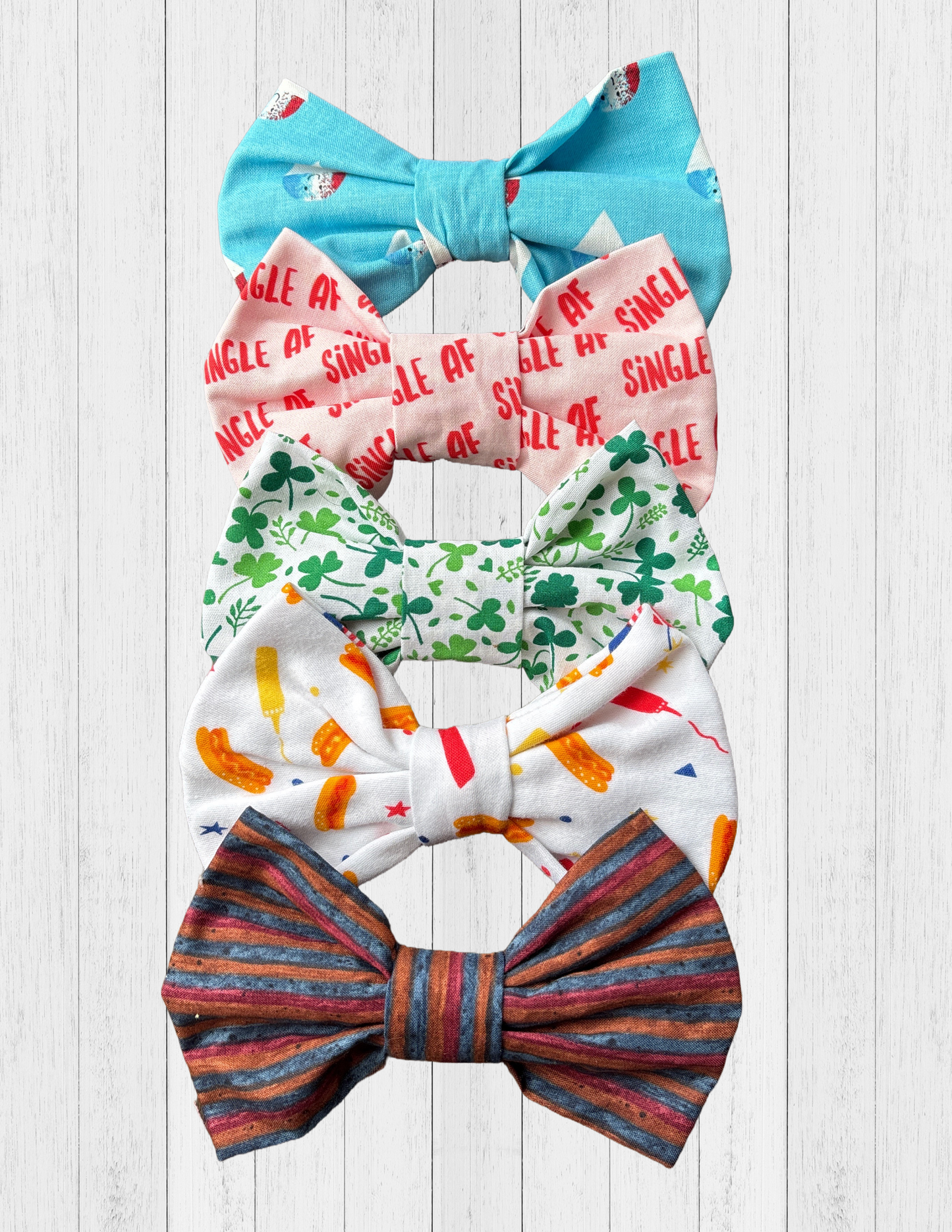 5 pack 6” Traditonal Bow Ties
