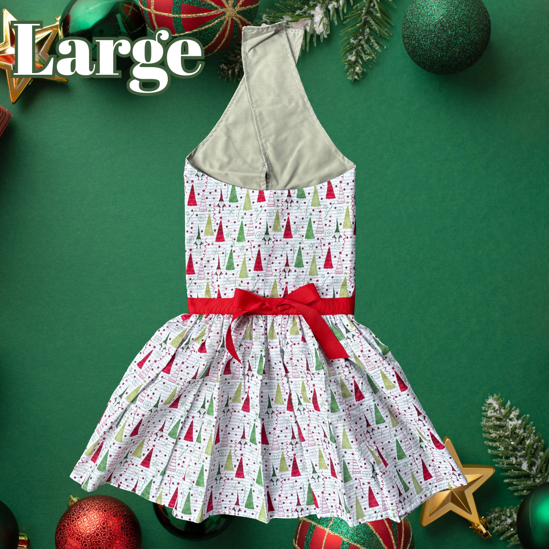Oh Christmas Tree -  LARGE - Dog Dress
