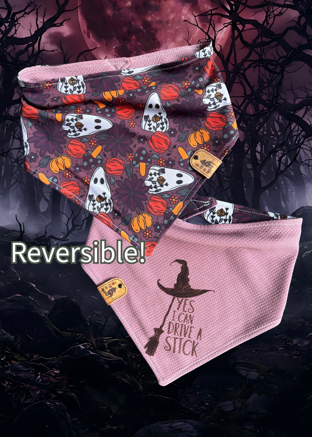Yes I can drive a stick - Reversible Bandana - LIMITED SIZES