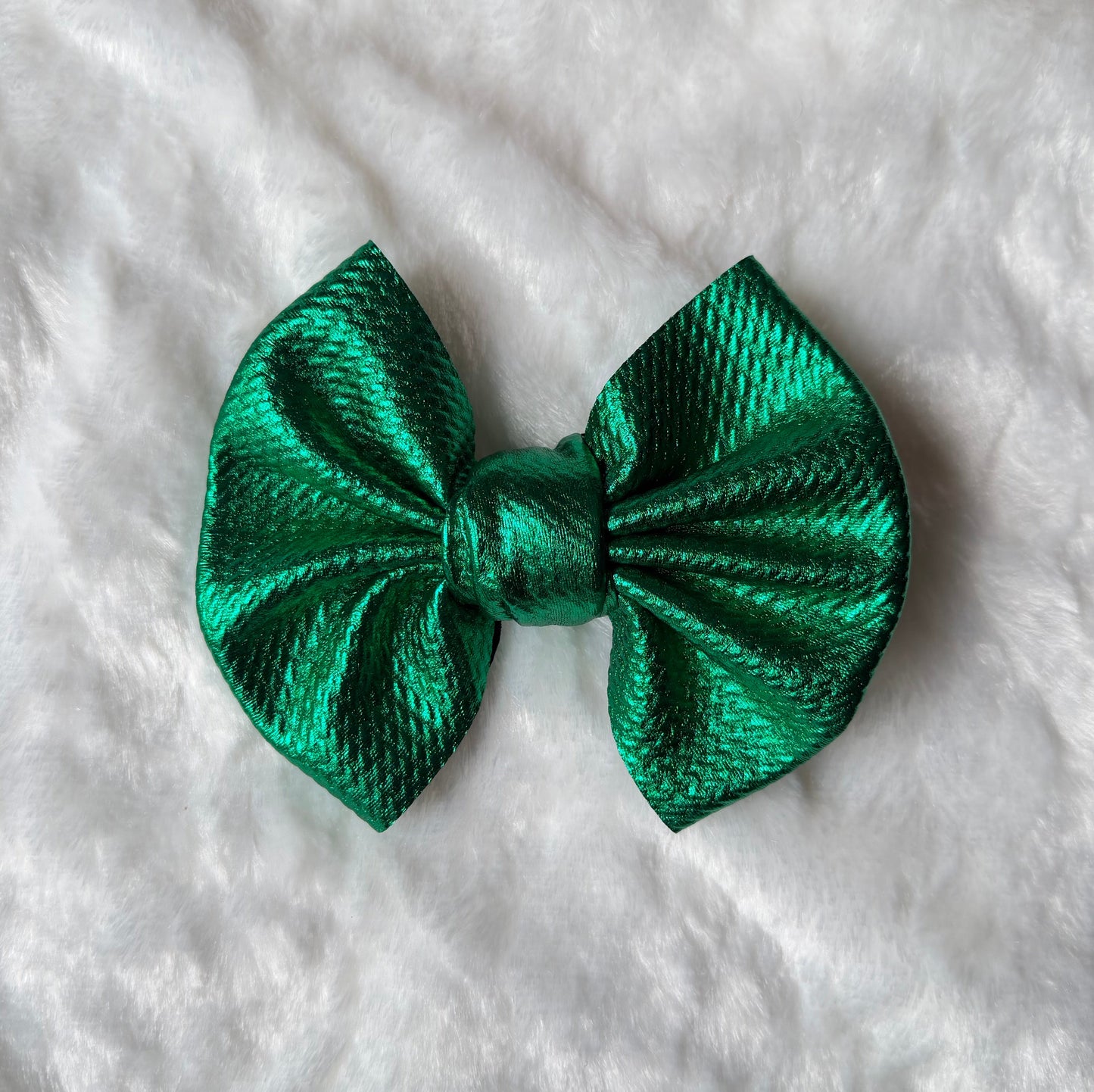 Metallic Christmas  - 5” Knotty Dog Head Bows