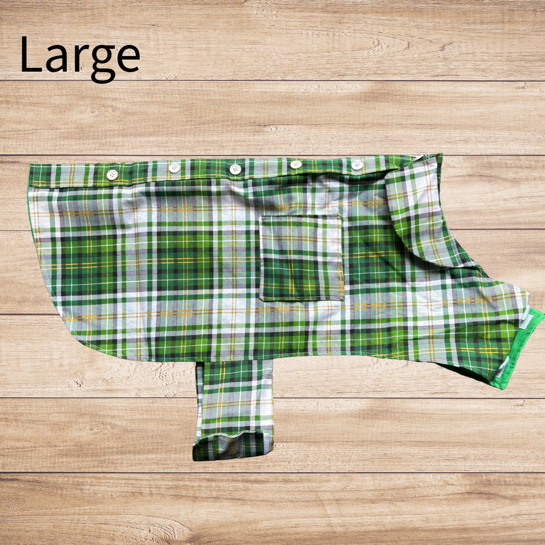 St.Pattys Day - Velcro Dog Shirt - LARGE