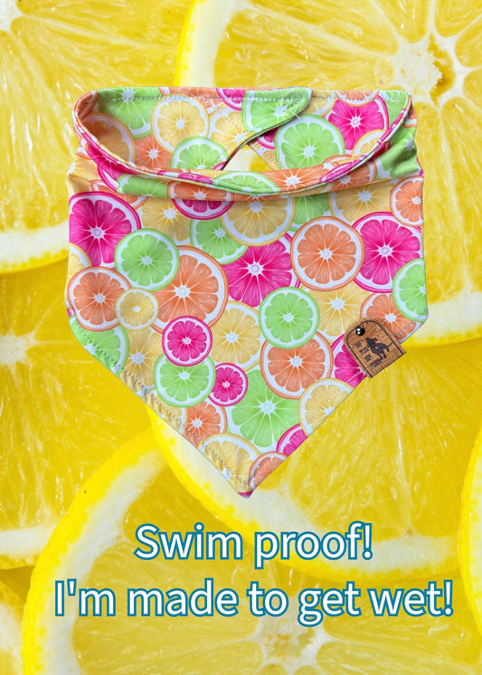 Easy peezy lemon squeezy - Swim Proof Bandana