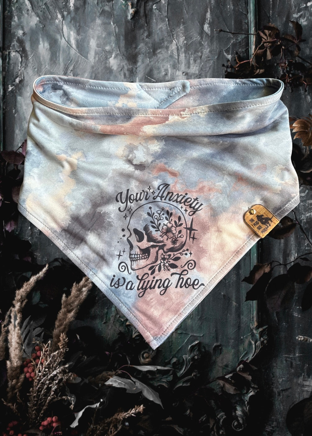 You’re anxiety is a lying hoe - Reversible Bandana