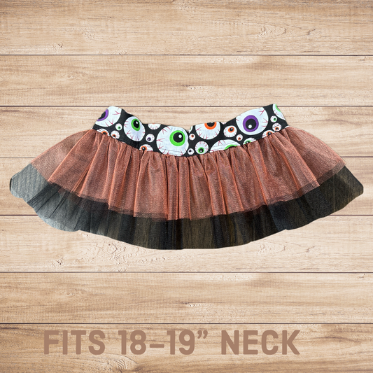 Black Friday - Halloween Velcro Collar - Fits 18-19" Neck