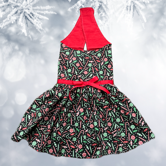 XL- Sweet Dreams - Christmas Dog Dress