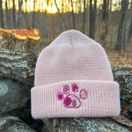 Paint it pink - Hand Embroidered Hat
