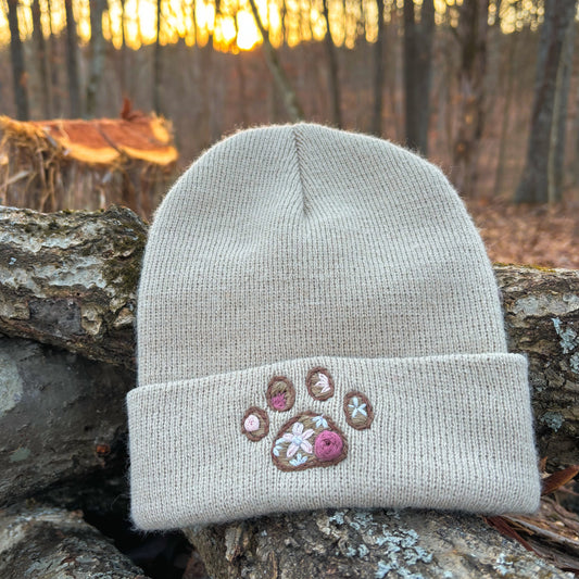 First Bloom - Hand Embroidered Hat