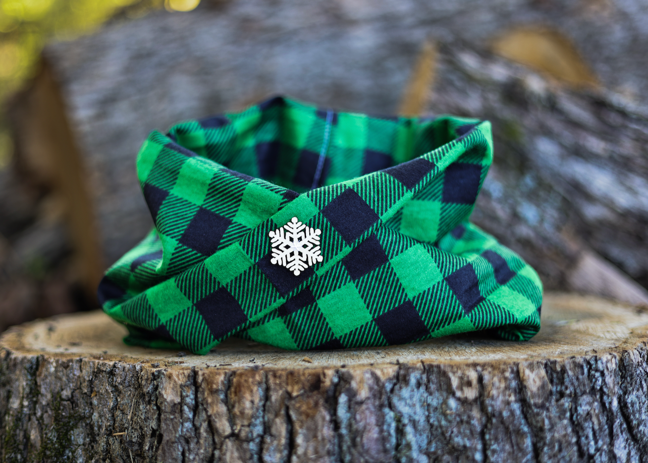 Evergreen Forest - Flannel Minimalist Wrap - Canine Compass Co