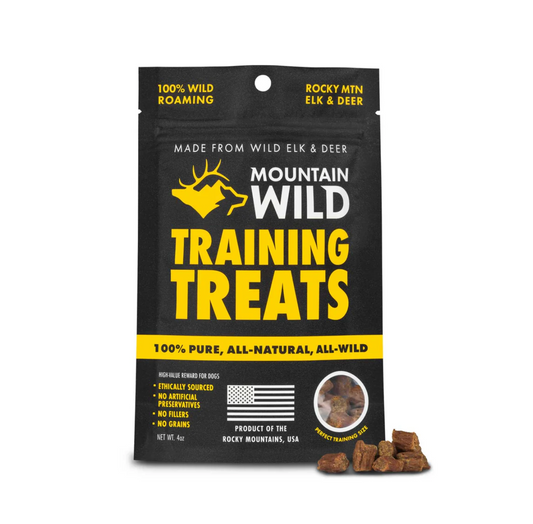 Mountain Wild Pet - Wild Elk and Venison Training Treat Nibs