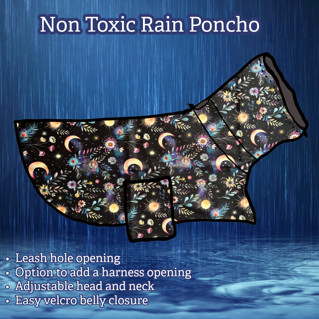 Magic in the moonlight - Non Toxic Rain Dog Poncho