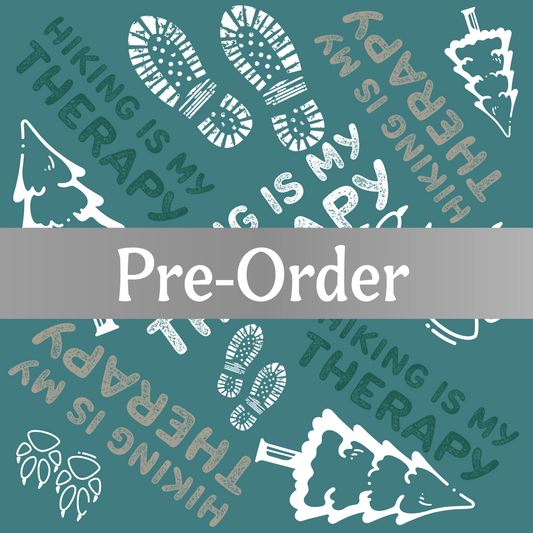 Hiking is my therapy - Dog Shirt Pre-Order