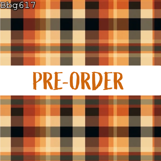 Autumn Plaid  - PRE-ORDER Snuggle Tee or UV50 Sun Protection Tee