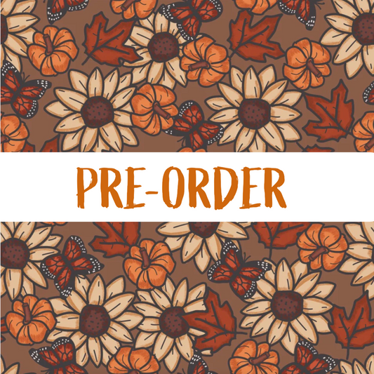 Cozy Fall Fields - Reversible Bandana