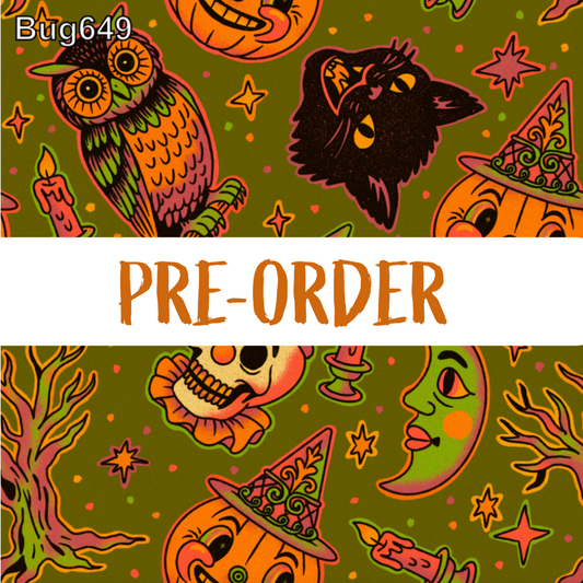 Vintage Halloween - Reversible Bandana