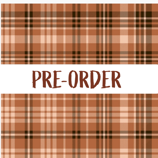Oak Plaid - PRE-ORDER Snuggle Tee or Snuggle Sweatshirt