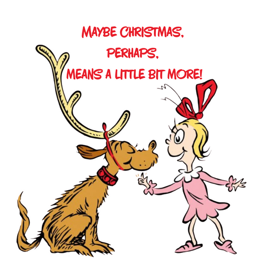 Maybe Christmas, perhaps, means a little bit more