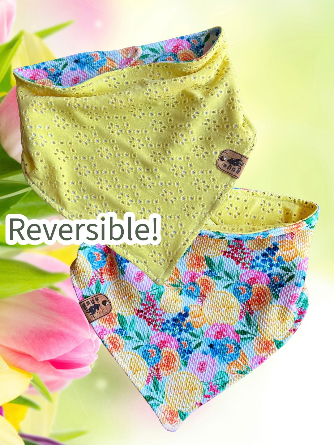 Sunshine State of Mind - Reversible Dog Bandana