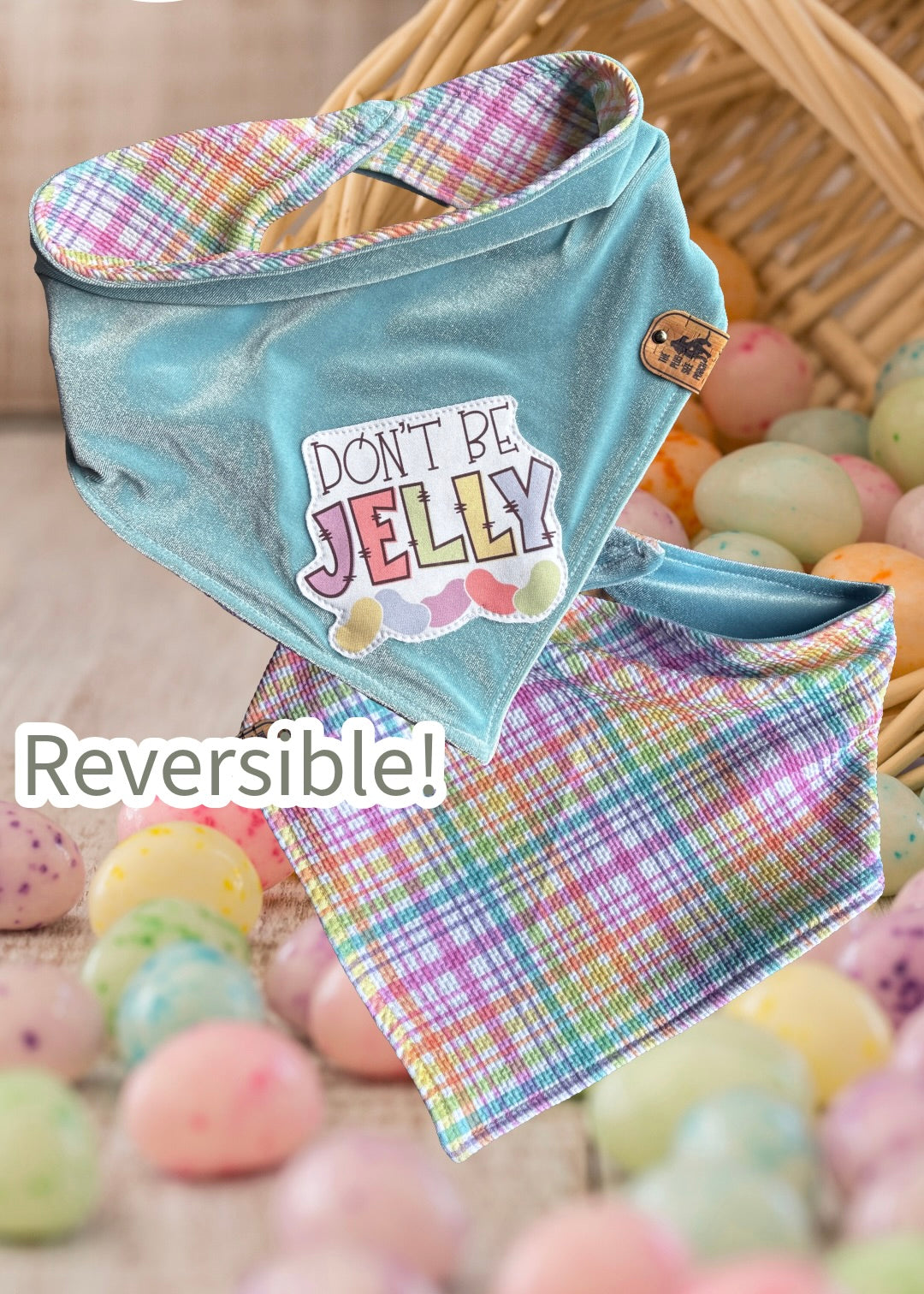 Don't be jelly - Reversible Dog Bandana